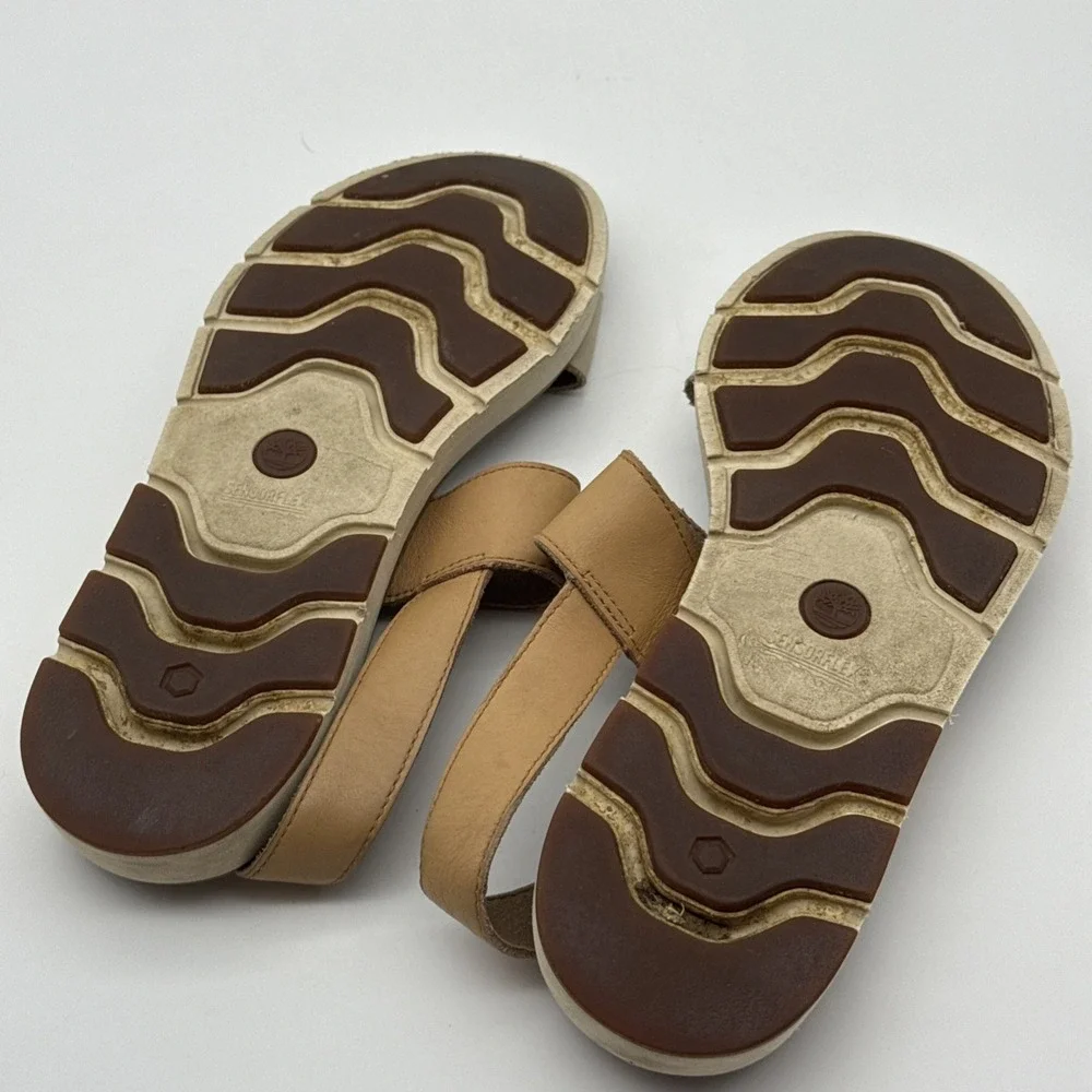 Timberland Women's Bailey Park Slingback Platform Sandal US 8.5 Doe Dry Gulch